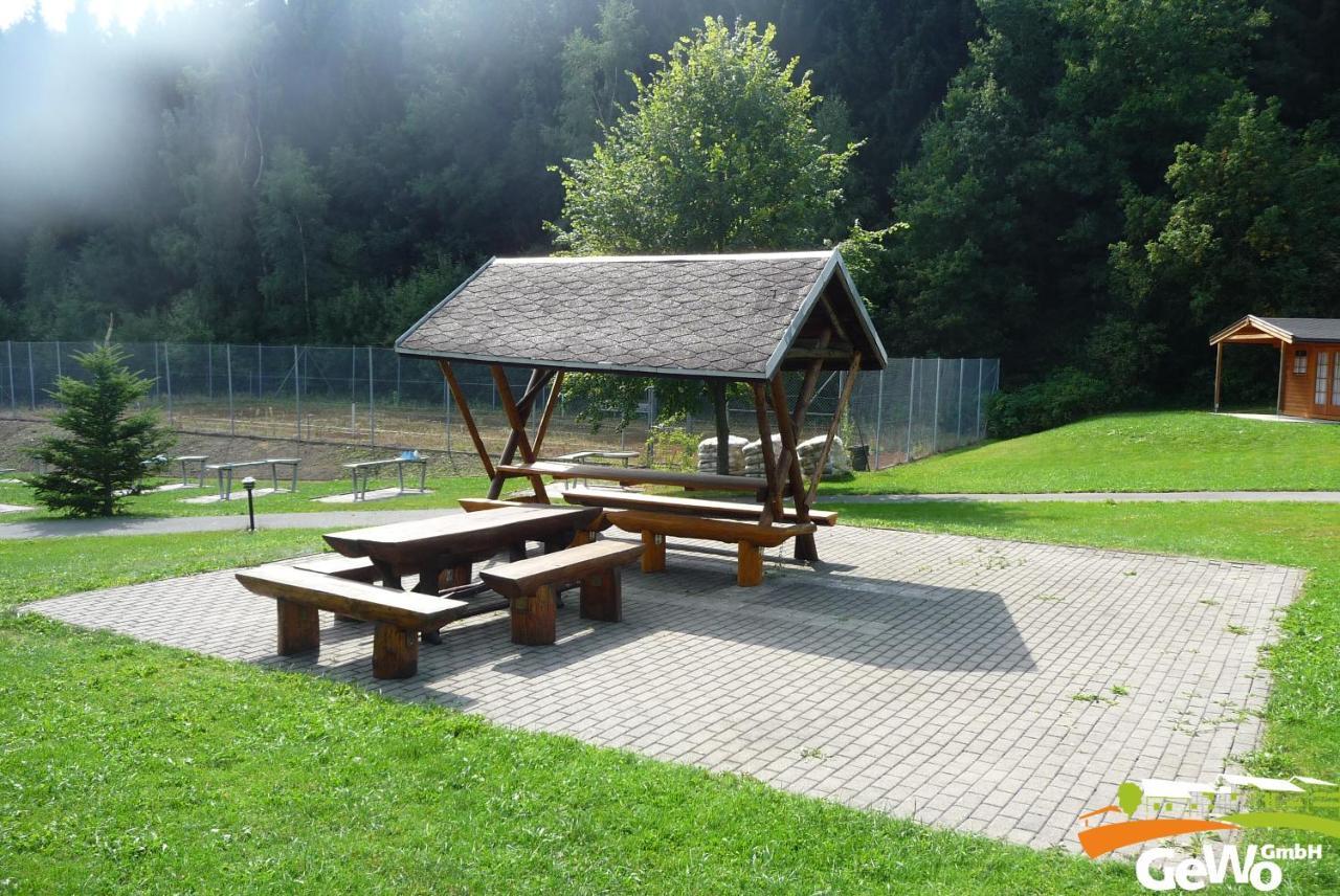 Готель Blockhuette Am Kegelsberg Gelenau Екстер'єр фото
