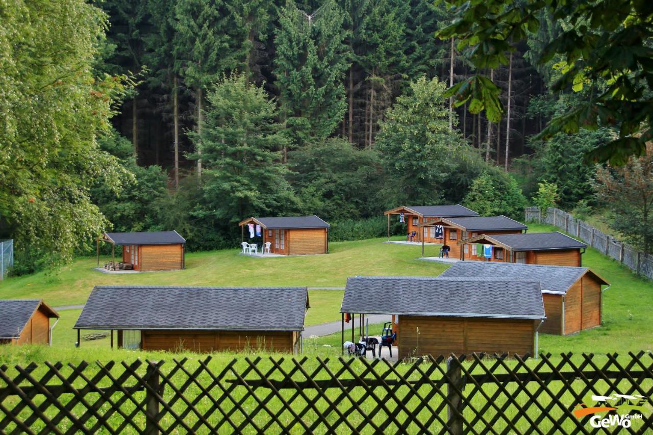 Готель Blockhuette Am Kegelsberg Gelenau Екстер'єр фото