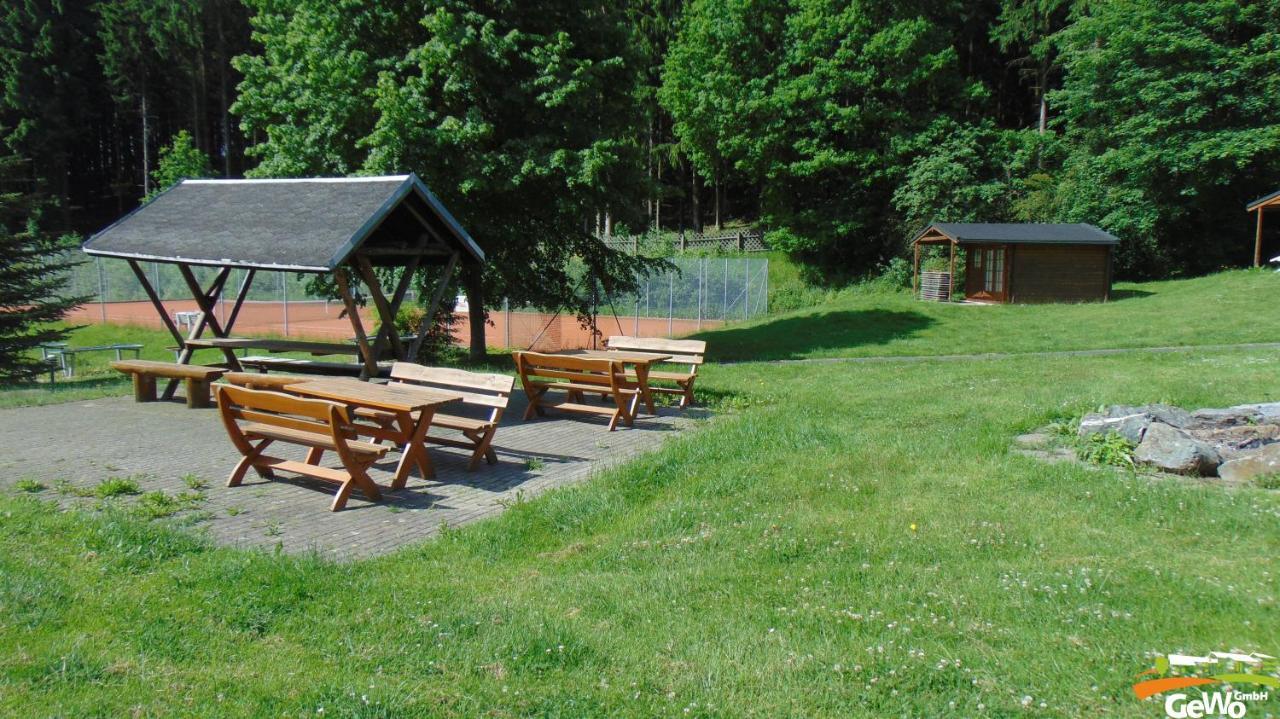 Готель Blockhuette Am Kegelsberg Gelenau Екстер'єр фото