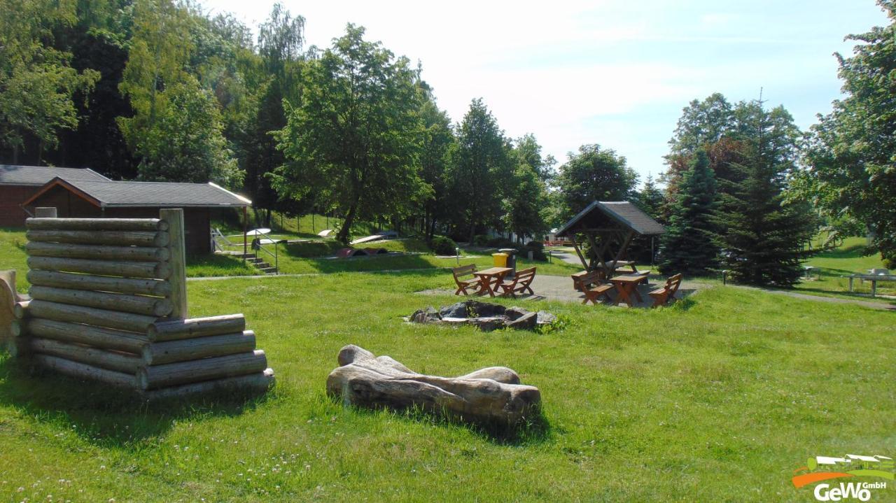 Готель Blockhuette Am Kegelsberg Gelenau Екстер'єр фото